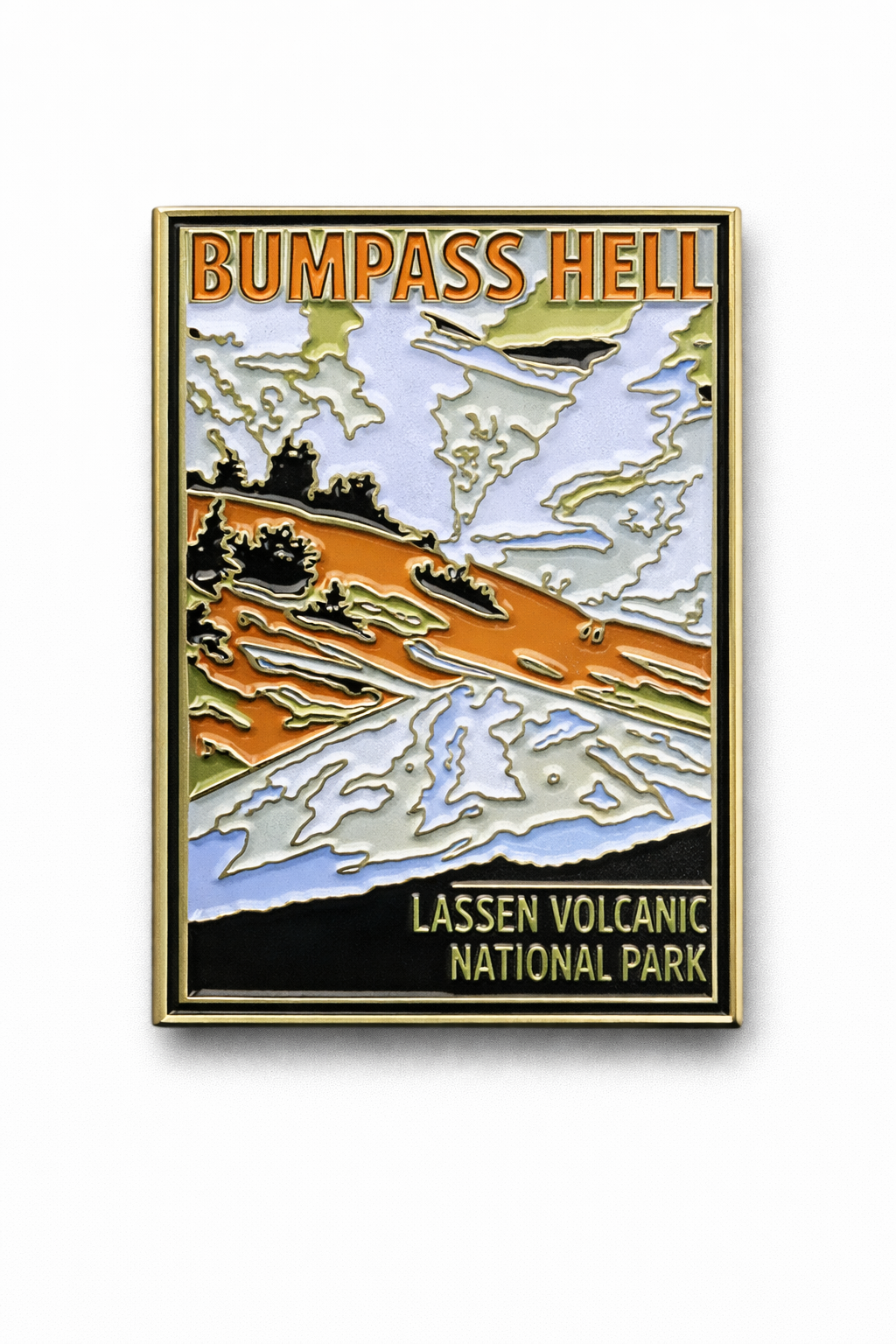 Bumpass Hell National Park Lassen Volcanic