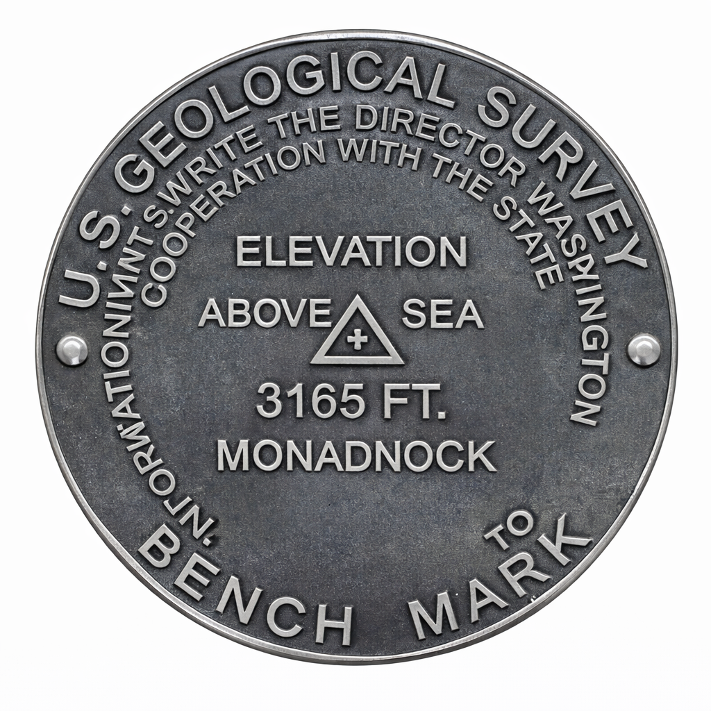 Mt. Monadnock State Park Bench Mark