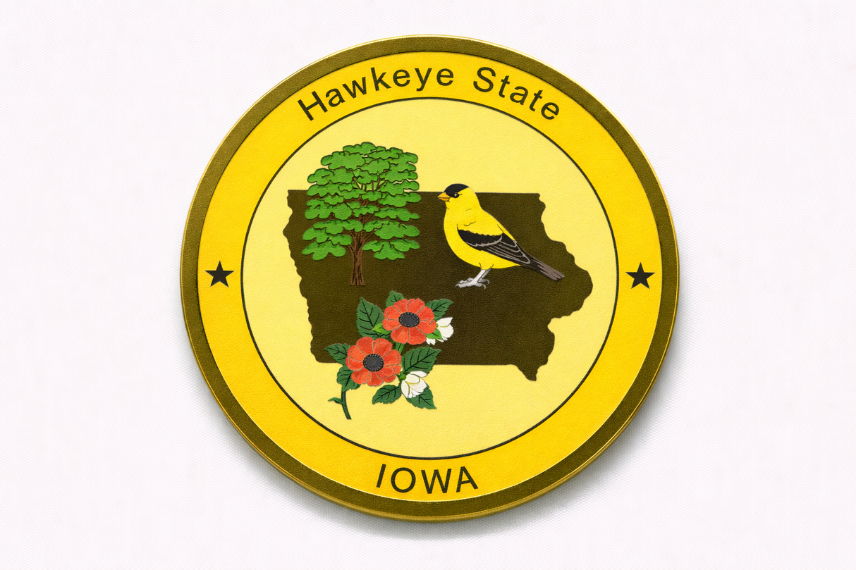 Iowa State Medallion