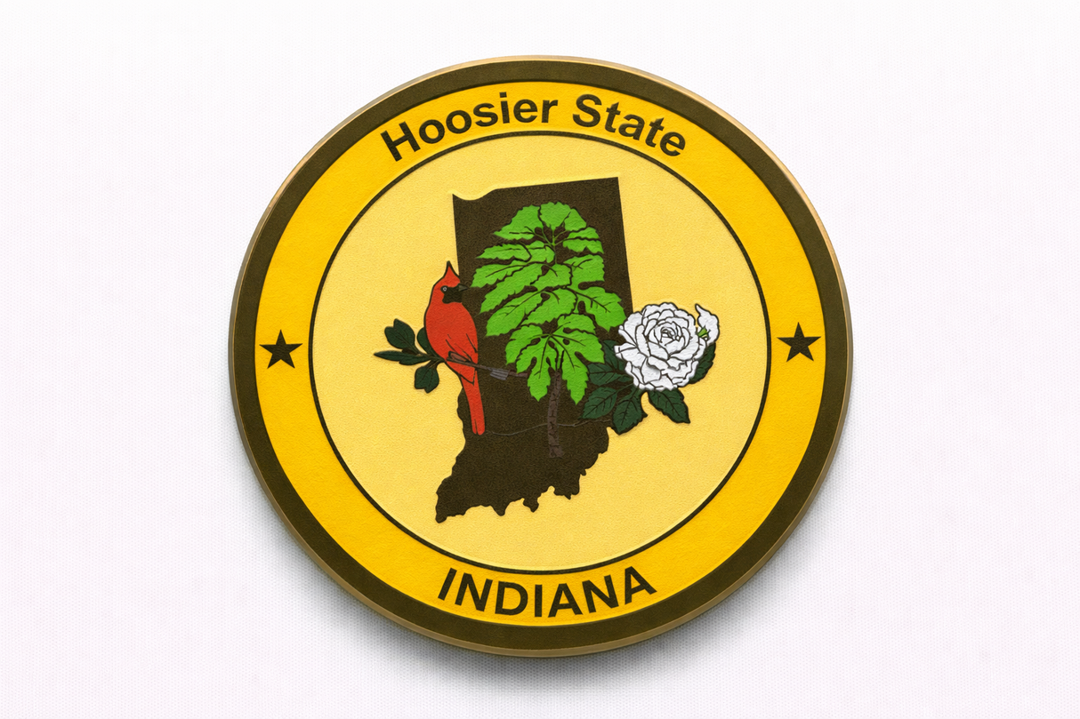 Indiana State Medallion