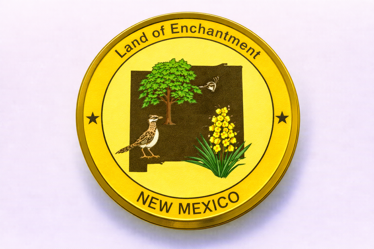 New Mexico State Medallion