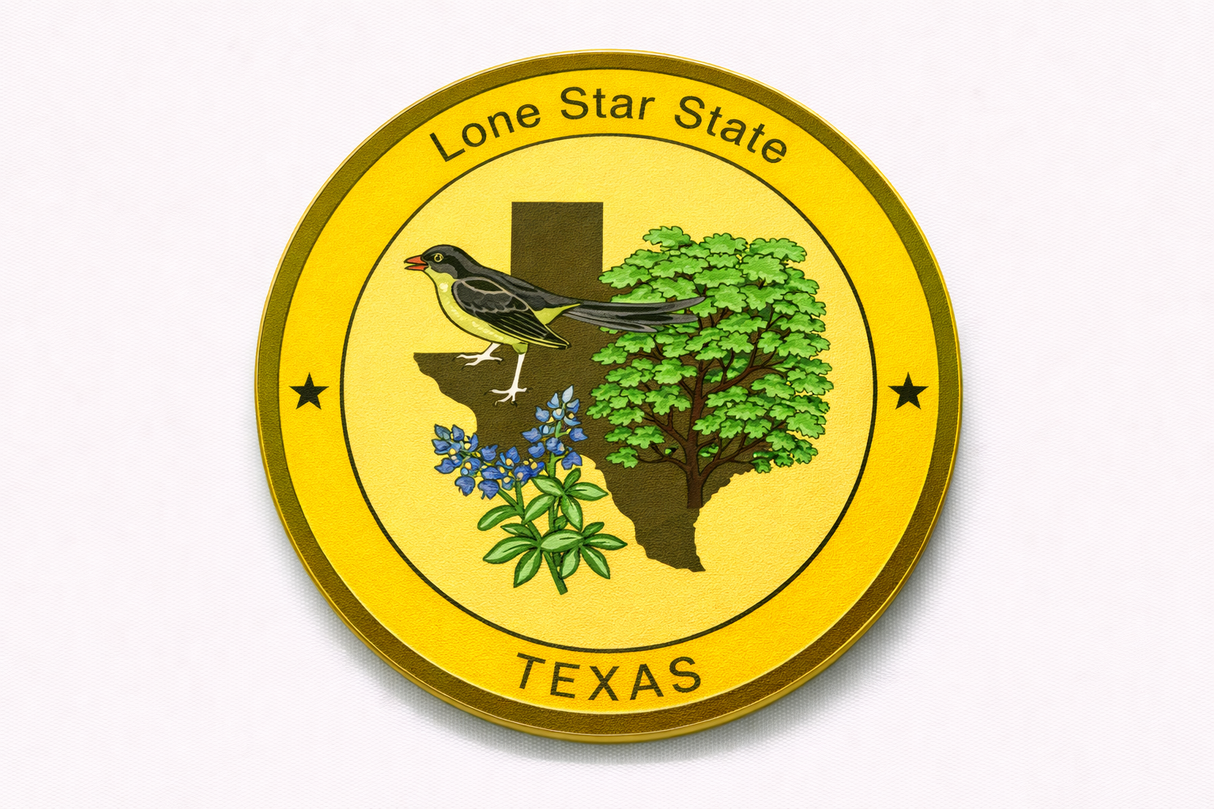 Texas State Medallion