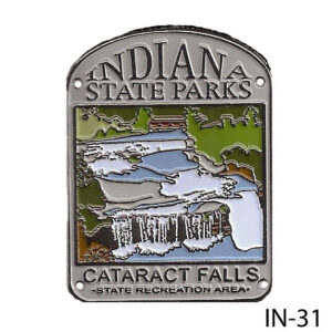 Cataract Falls hiking medallion