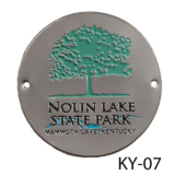 Nolin Lake State Park hiking medallion