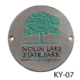 Nolin Lake State Park hiking medallion
