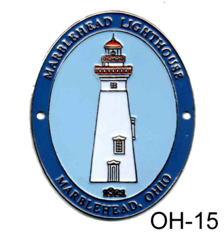 Marblehead Lighthouse Ohio medallion