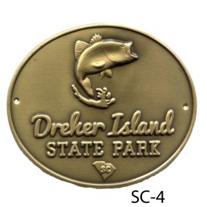 Dreher Island Hiking Medallion