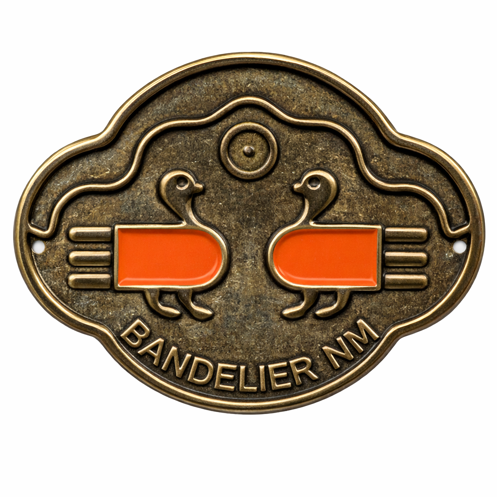 Bandelier National Monument Park Logo