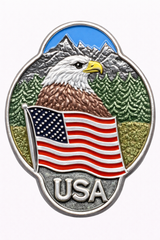 USA Flag & Eagle