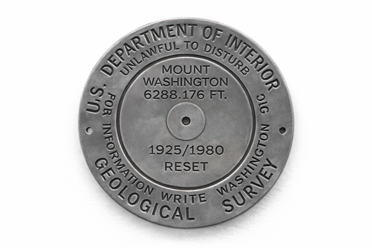 Mt. Washington Survey Marker