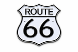 Route 66 Highway Sign