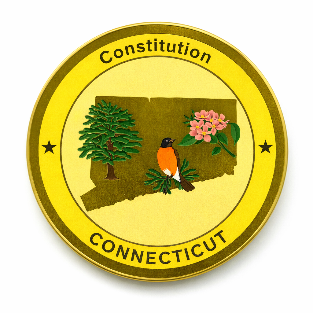 Connecticut State Medallion