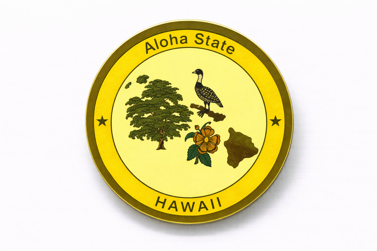 Hawaii State Medallion