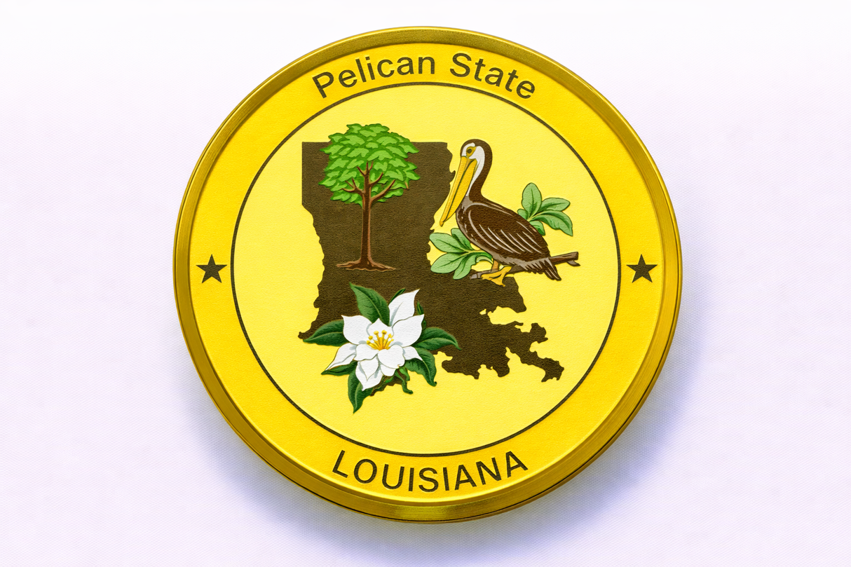 Louisiana State Medallion