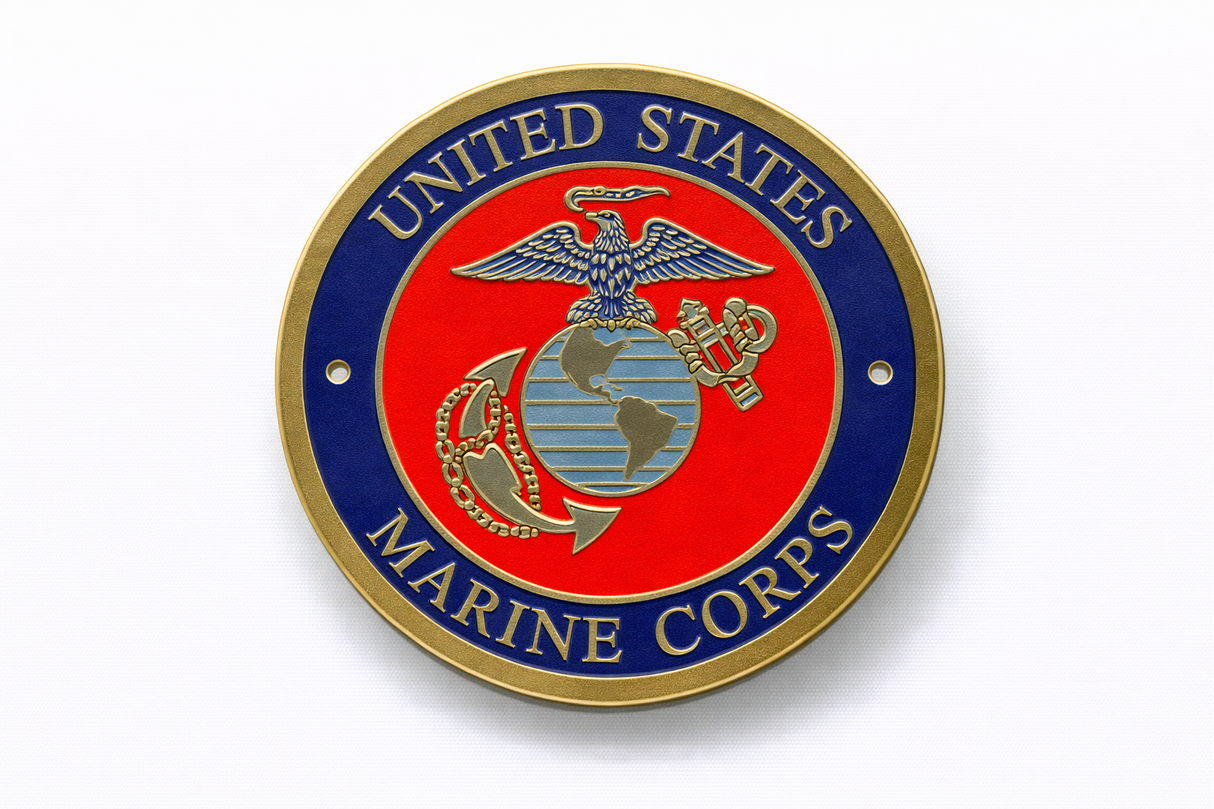 US Marines Service Medallion