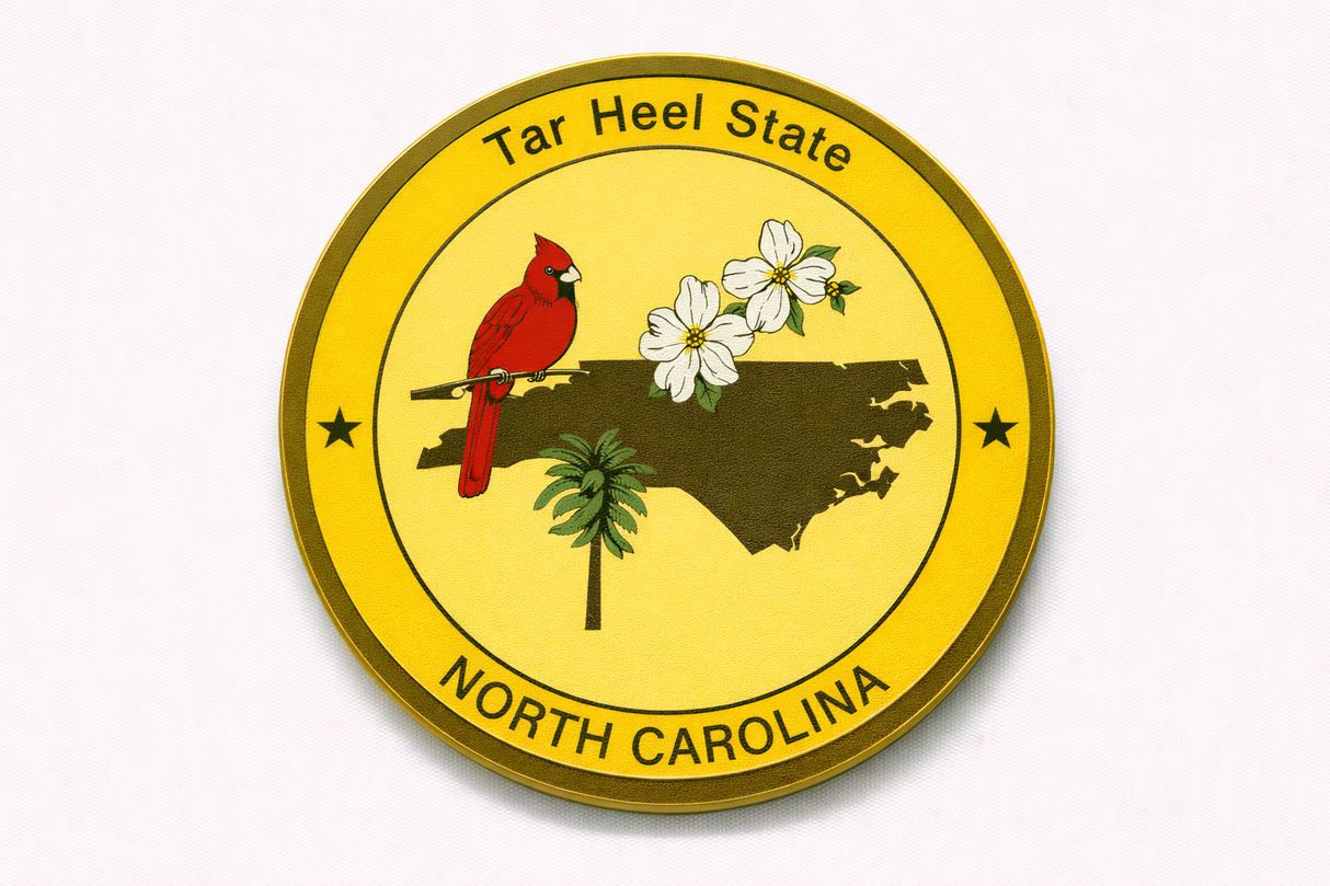 North Carolina State Medallion
