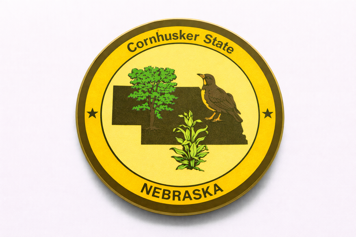 Nebraska State Medallion
