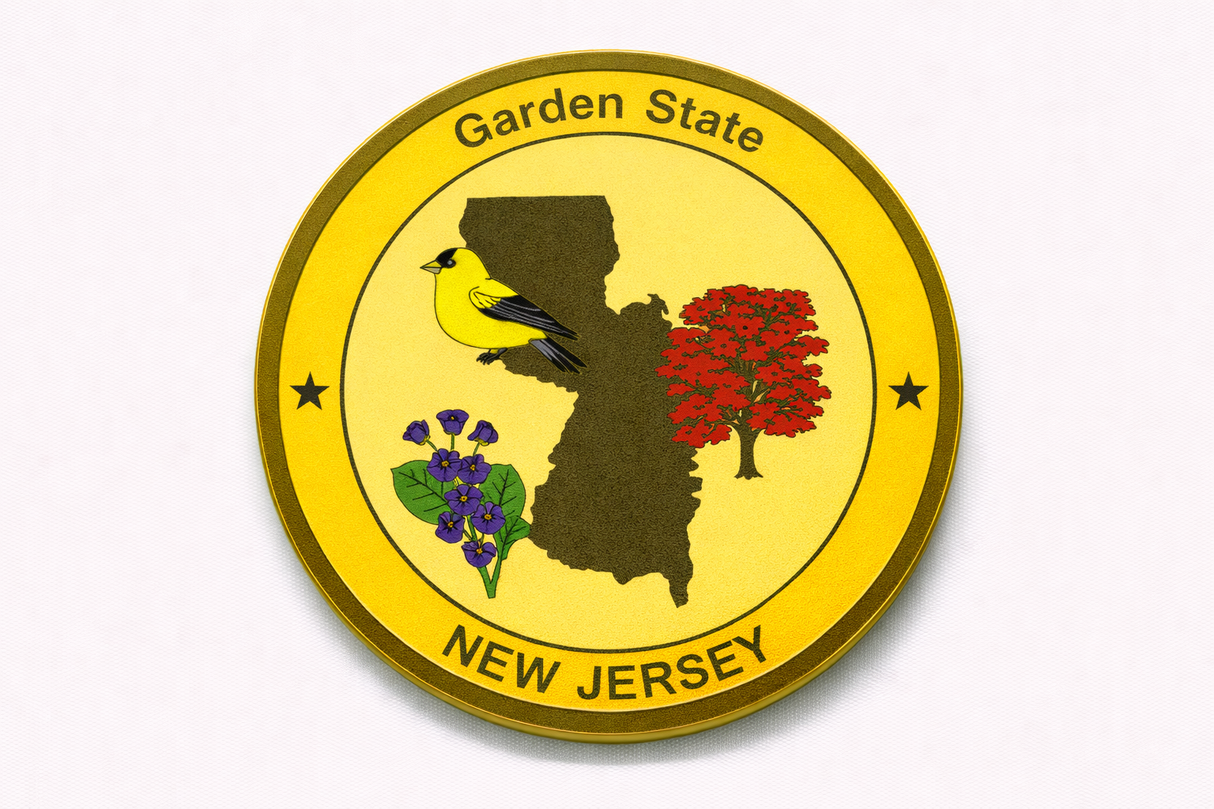 New Jersey State Medallion