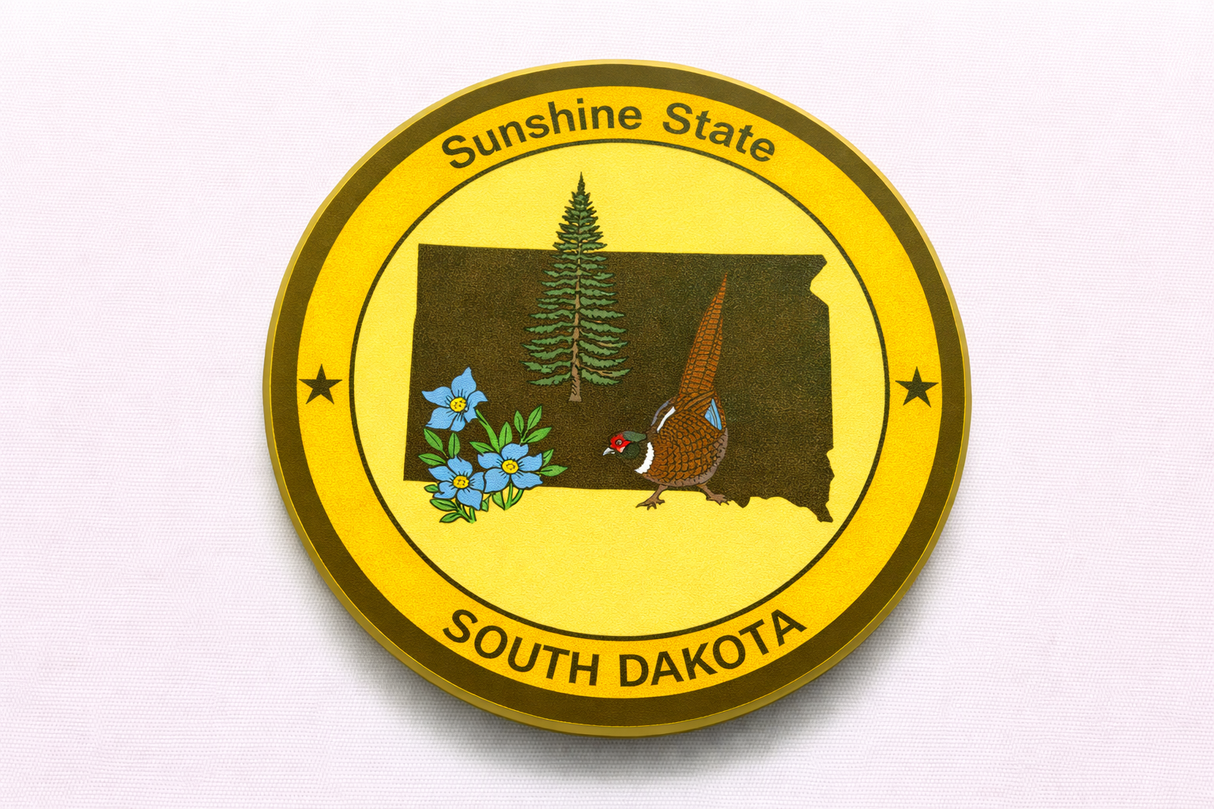 South Dakota State Medallion