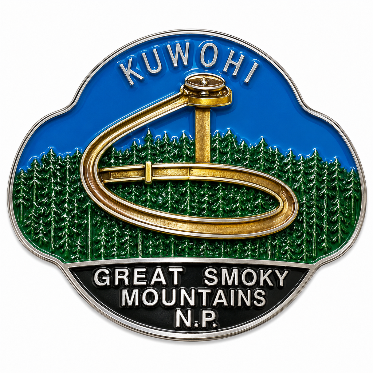 Great Smoky Mt. National Park Kuwohi Observation Deck